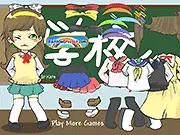 School Chibi dress up game online, free cute little girl school uniform fashion, play School Chibi