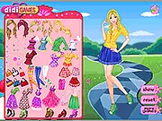 New Fashion in Spring Time dress up game free online clothing floral pastel PlayArcadeHub