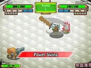 Play Monster Frontier free online game - Monster trainer next to their strong, evolving monster character