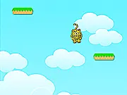 Animal Jump Online free game gameplay screenshot showing a character jumping between platforms