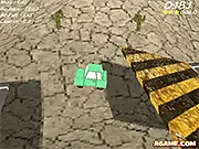 Racing game where players drive a small car through difficult courses to earn stars and unlock new cars