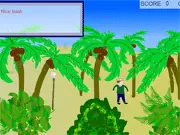 Play Phantasy Quest free online RPG. Image of a shipwrecked hero exploring a mysterious island.