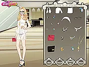 Capable Secretary Dress Up game screen showing the secretary Elliot in a stylish professional outfit, office fashion game online
