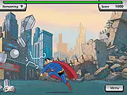 Play Superman Justice League Training free online, defeating bots in the academy as the Man of Steel