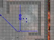 Prisme Third Edition puzzle game showing laser reflecting off mirrors onto nodes