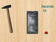 Smash a Smartphone online free stress relief destruction game tools hammer PlayArcadeHub
