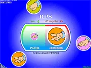 RPS-25 ultimate rock paper scissors online game screenshot showing 25 different choice options and symbols for complex strategic gameplay on PlayArcadeHub.