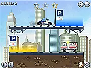Play Car Toons Vehicles 3 free online game, smashing and bashing criminal vehicles off the screen with a cartoon car on PlayArcadeHub