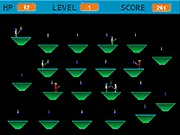 Anterius Warrior Hero free online action game screenshot showing the hero fighting against humanoid monsters in a retro-style dungeon setting.