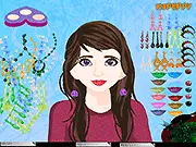 Black Hat Girl Makeover free game, online beauty and fashion stylist, play free makeup and dress up game on PlayArcadeHub