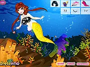 Teenage Mermaid Princess Dress Up free game, rebellious mermaid online fashion, play free fantasy game on PlayArcadeHub