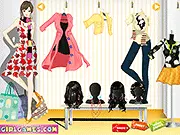 Right Fall Dress up free game, fashion consultant online, styling fall coats and boots, play free game on PlayArcadeHub