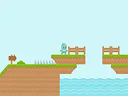 Game Over Challenge screenshot showing a demanding level with sharp obstacles and a countdown timer.