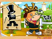 Faddist Calf Bill dress up game online, free fashion game, play calf bill style cowboy gentleman chef looks