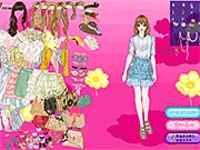 Play Love the Clothes free online fashion and dress up game with gorgeous outfits