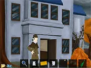 Sherlock Holmes 2 online mystery game screenshot, detective solving a complex case on PlayArcadeHub