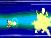 Screenshot of Sonic RPG Episode 9 free online game showing Sonic and Shadow in a turn-based battle