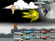 Sonic RPG Episode 8 game art featuring Sonic and Shadow characters in an epic battle scene, play free online RPG.