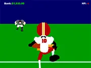 RG ME Running QB Simulator free game, play online football game, quarterback scrambling to run, arcade football simulator
