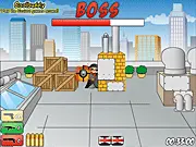 Ninja or Nun 3 action shooting game screenshot - play free online action game PlayArcadeHub