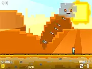 Sword Storm free online game screenshot | PlayArcadeHub survival reaction game dodging swords