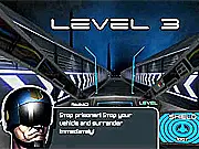 Play Jake Renegade: Freedom Flight free online game, a fast-paced runner where you dodge obstacles in a city.