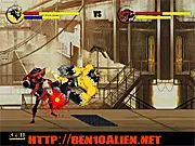 Ben 10 Omniverse Psyphon Transformation game, play free Shocksquatch Rook action, Undertown battle online