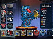 Mecha Workshop Unlimited 2.6.5 game screen, interface for building and testing custom combat robots, free mecha sandbox online
