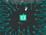 Firewall Defenders online game screenshot showing a digital base and incoming viruses