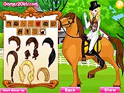 Princess Irene Goes Horse Riding dress up game free online | PlayArcadeHub makeover equestrian fashion
