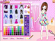 Fashion Brush game, dress-up fashion, colorful outfits