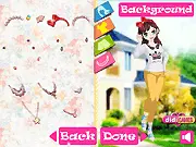 Girly Berry 3 farm dress-up game online featuring country fashion and apple picking