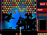 Play Halloween Shooter 2 online free puzzle game, shoot and match spooky Halloween bubbles like pumpkins and ghosts
