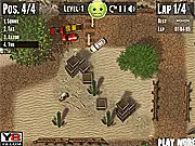 Play Extreme Racing Rally online free car game, race fast trucks and cars on dusty rally tracks