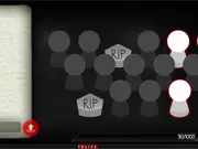 The character in Black Ink killing criminals to earn Darkness and upgrading stats in the dark action game online
