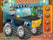 Nedrago Car Design free online game showing custom-designed race cars and the characters Nedrago, Jeacky, Gorilaco, and Rabith