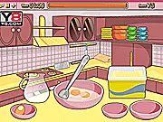Mia Cooking Hot Cross Buns game screenshot, free online cooking simulation game, traditional Easter recipe