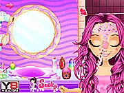 Lollipop Land Princess Makeover free game, Princess dress up and makeup online, Candy-themed fashion game screenshot
