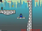 Batman New Battle free online action skill game the Dark Knight avoiding obstacles and breaking objects