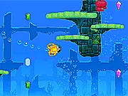 Aquanaut free online deep sea adventure game with a submarine and fish