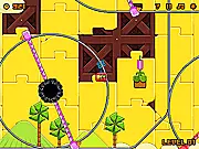 Skywire 2 free online rail riding game with two-player racing and boss battles on PlayArcadeHub