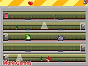 Angrybird Pass Level free online action platformer rescue game PlayArcadeHub