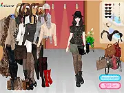 Play Leopard Spring Fashion free online dress up game; girl wearing leopard print spring clothes; styling outfits with bold fashion patterns