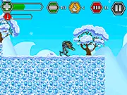 Play I Hate Candy - Pony Mayhem free online robot sidescroller shooter with upgrades