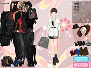 Play Black Lace Dress Up free online fashion game featuring gowns and accessories