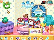 Playing Anna Baby Nursery Decoration free online game, decorating a baby room for Princess Anna, choosing a crib, designing a nursery room, girl game online.