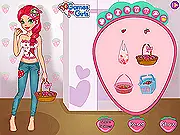 Editor's Pick: Strawberry Fever free online dress up game with a strawberry picking fashion theme