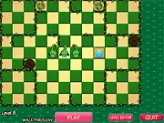 Boki Boki logic puzzle game screenshot, playing free online pathfinding game, strategy game with direction arrows