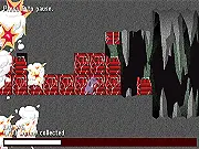 Screenshot of the agile mole character avoiding capture in the Dynamole free online survival game