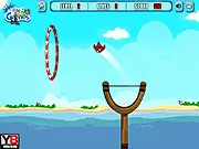 Play Angry Birds Slingshot Fun 2 free online physics precision game
